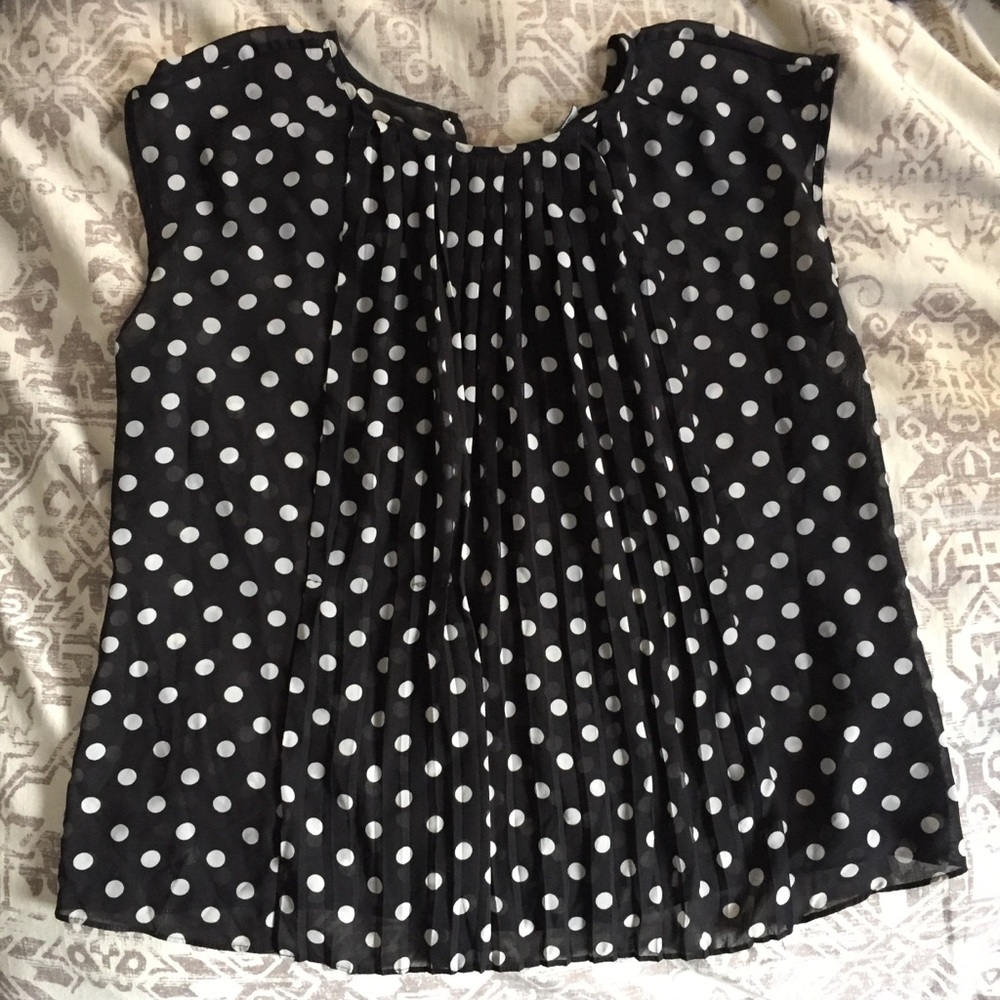 BCBG Sheer Top